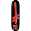 Deathwish Skateboards Gang Spray Black / Red Skateboard Deck - 7.75" x 31.5"