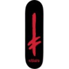 Deathwish Skateboards Gang Spray Black / Red Skateboard Deck - 8" x 32"