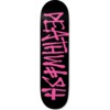 Deathwish Skateboards OG Gangspray Black / Pink Skateboard Deck - 8.75" x 32"