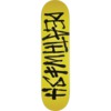 Deathwish Skateboards OG Deathspray Yellow / Black Skateboard Deck - 8" x 31.5"