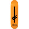 Deathwish Skateboards OG Gangspray Orange / Black Skateboard Deck - 8.12" x 31.5"