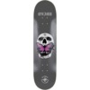 Disorder Skateboards Butterfly Skull Grey Skateboard Deck - 8" x 31.75" - Complete Skateboard Bundle
