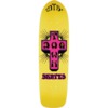 Dogtown Skateboards Big Boy Neon Yellow Old School Skateboard Deck - 9.04" x 32.4"