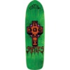 Dogtown Skateboards Big Boy Green Stain / Orange Old School Skateboard Deck - 9.04" x 32.4"