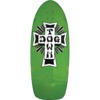 Dogtown Skateboards Big Cross 70's Classic Gecko Green / Silver Old School Skateboard Deck - 11.8" x 30.7"