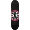Element Skateboards Seal Black Skateboard Deck - 7.75" x 31.7" - Complete Skateboard Bundle
