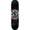 Element Skateboards Elemental Seal Black Skateboard Deck - 8.5" x 32.7" - Complete Skateboard Bundle