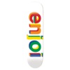 Enjoi Skateboards Helvetica Neue White Skateboard Deck - 8"