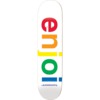 Enjoi Skateboards Spectrum White Skateboard Deck - 9" x 32.4"