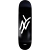 5Boro NYC Skateboards NY Logo Black Skateboard Deck - 8" x 32"