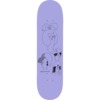 5Boro NYC Skateboards Marx / Nardelli NY Heads Light Purple Skateboard Deck - 8.25" x 32"