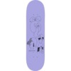 5Boro NYC Skateboards Marx / Nardelli NY Heads Light Purple Skateboard Deck - 8.25" x 31.75"