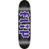 Flip Skateboards HKD Gothic Purple Skateboard Deck - 8.25" x 32.38"