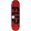Flip Skateboards Odyssey Logo Red Skateboard Deck - 8.13" x 31.5"