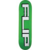 Flip Skateboards Squared Logo Green Skateboard Deck - 8.25"