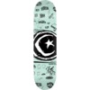 Foundation Skateboards Star & Moon Doodle Skateboard Deck - 8.75" x 32.75"