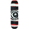 Foundation Skateboards Star & Moon Distress Red Skateboard Deck - 8" x 31.75" - Complete Skateboard Bundle