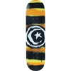 Foundation Skateboards Star & Moon Distress Mustard Skateboard Deck - 8.25" x 32"