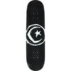 Foundation Skateboards Star and Moon Black Skateboard Deck - 8.375" x 31.375"