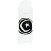 Foundation Skateboards Star and Moon White Skateboard Deck - 8.5" x 32.375" - Complete Skateboard Bundle