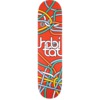 Habitat Skateboards Circuitry Red Skateboard Deck - 8" x 31.625" - Complete Skateboard Bundle