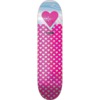 The Heart Supply Skateboards Sweethearts Foil Pink Skateboard Deck - 7.75" x 31.5" - Complete Skateboard Bundle