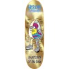 Heroin Skateboards Anatomy Egg Gold Skateboard Deck - 8.75" x 31.8"