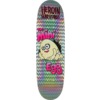 Heroin Skateboards Holographic Foil Mini Egg Skateboard Deck - 8.38" x 29.3"