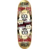 Heroin Skateboards Razor Egg Gold Skateboard Deck - 9.5" x 32"