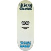 Heroin Skateboards Wide Boy Face Egg Skateboard Deck - 10.75" x 32.1"