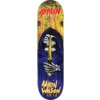 Heroin Skateboards Aaron Wilson KO2 Skull Priest Skateboard Deck - 8.5"