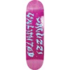 Jacuzzi Unlimited Skateboards Ice Font Jet Ski Pink Skateboard Deck - 8.5"