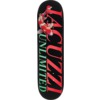 Jacuzzi Unlimited Skateboards Koi Logo EX7 Black Skateboard Deck - 8.25"