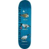 Jacuzzi Unlimited Skateboards Zander Mitchell Geese Teal Skateboard Deck EX7 - 8.5"