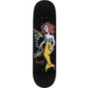 Krooked Skateboards Team Mermaid Black Skateboard Deck DBX - 8.25"