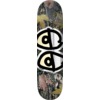 Krooked Skateboards Eyes Camo Silver Foil Skateboard Deck - 8.5"