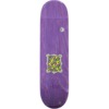 Krooked Skateboards Flower Frame Emboss Assorted Stains Skateboard Deck - 8.25" x 32"