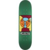 Krooked Skateboards Moonsmile Easy Rider Green Skateboard Deck - 8.38"