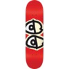 Krooked Skateboards Team Eyes Red Skateboard Deck - 8.38"