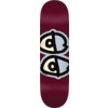 Krooked Skateboards Team Eyes Maroon Skateboard Deck - 8.75"