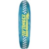 Krooked Skateboards Zinger Navy / Yellow Skateboard Deck - 7.75" x 30" - Complete Skateboard Bundle