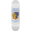 Krooked Skateboards Eddie Cernicky Blue Thinker White Skateboard Deck - 8.38"