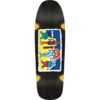 Krooked Skateboards Mark Gonzales Family Affair Black Wheel Wells Skateboard Deck - 9.8" x 32.06"