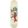 Krooked Skateboards Mark Gonzales Mermaid Cream Skateboard Deck - 8.25"