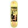 Krooked Skateboards Sam Narvaez Sculpture Garden Yellow Skateboard Deck - 8.38"