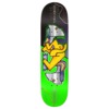 Krooked Skateboards Bobby Worrest Neon Robot Slick Green Skateboard Deck Twin Tail Slick - 8.3"