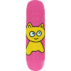 Meow Skateboards Big Cat Pink Skateboard Deck - 7.25" x 29"
