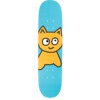 Meow Skateboards Big Cat Mini Teal Skateboard Deck - 7.25"