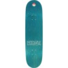 Meow Skateboards Big Cat Teal Skateboard Deck - 8.25" x 31.9"