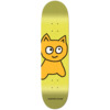 Meow Skateboards Big Cat Assorted Stains Skateboard Deck - 8.5" x 32" - Complete Skateboard Bundle